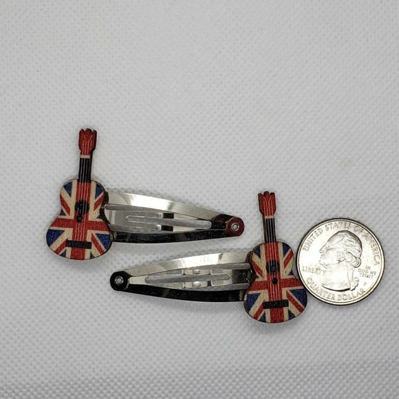 Guitar Barrette "British Flag" - Picture 2 of 3